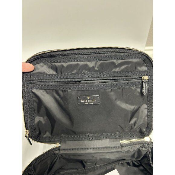 Kate spade Chelsea Travel Cosmetic Case in Black #KC635 NWT MSRP $159 - Picture 11 of 15